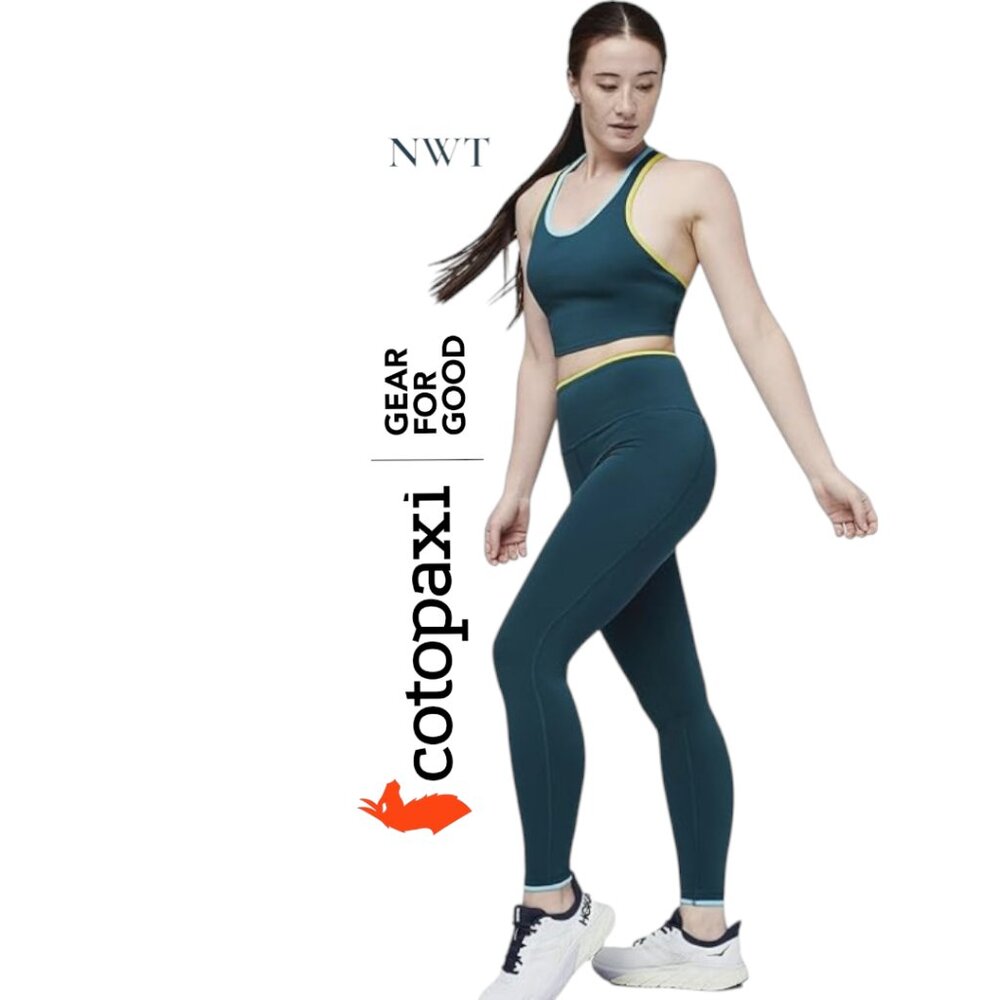 Cotopaxi Women's Teal High-Rise Leggings